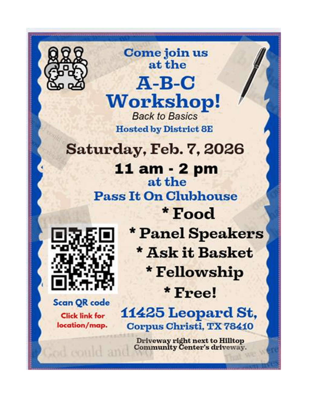 A-B-C Workshop!